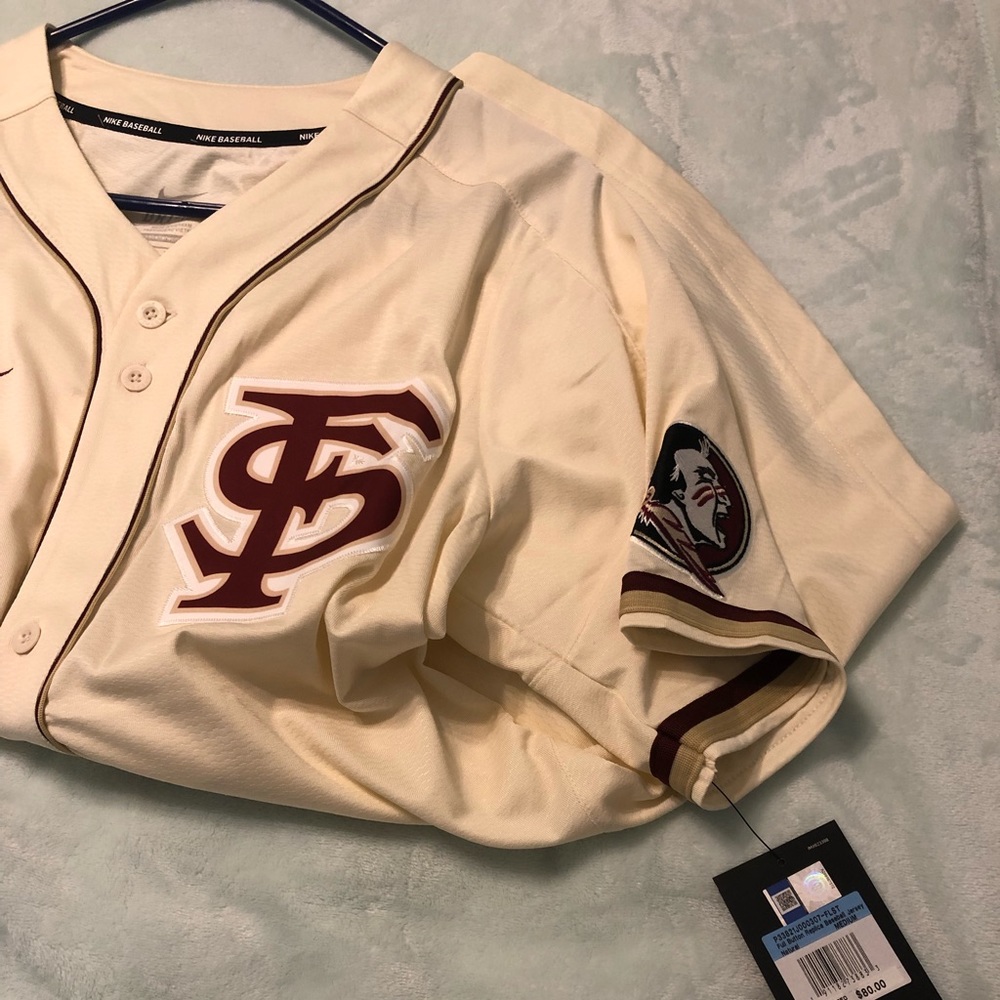 Florida State University Nike Baseball Jersey ❤️💛